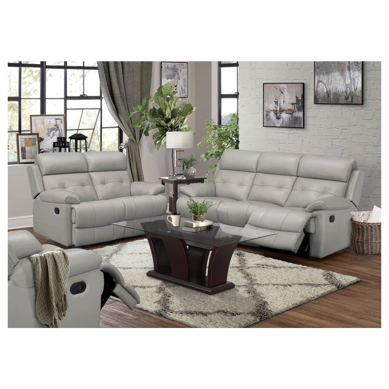 2PC SET: SOFA, LOVE 9529SVE*2