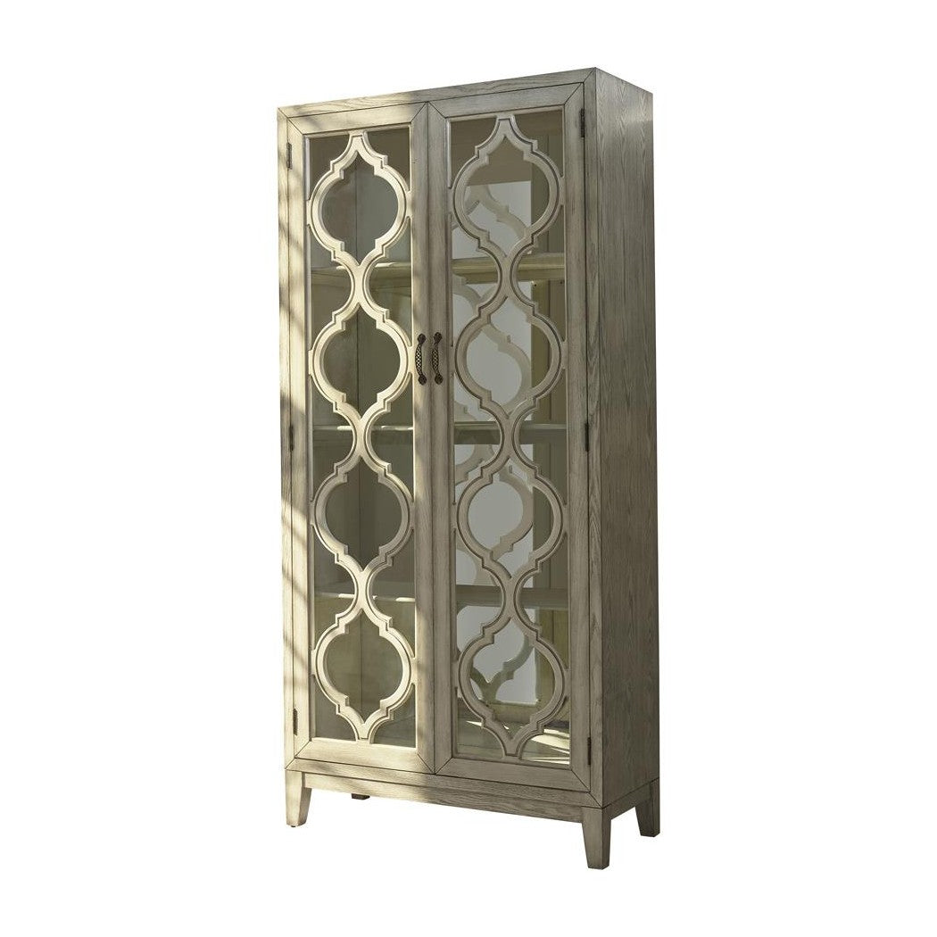 McKellen 2-door Tall Cabinet Antique White 953375