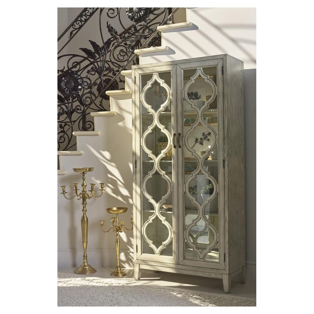 McKellen 2-door Tall Cabinet Antique White 953375