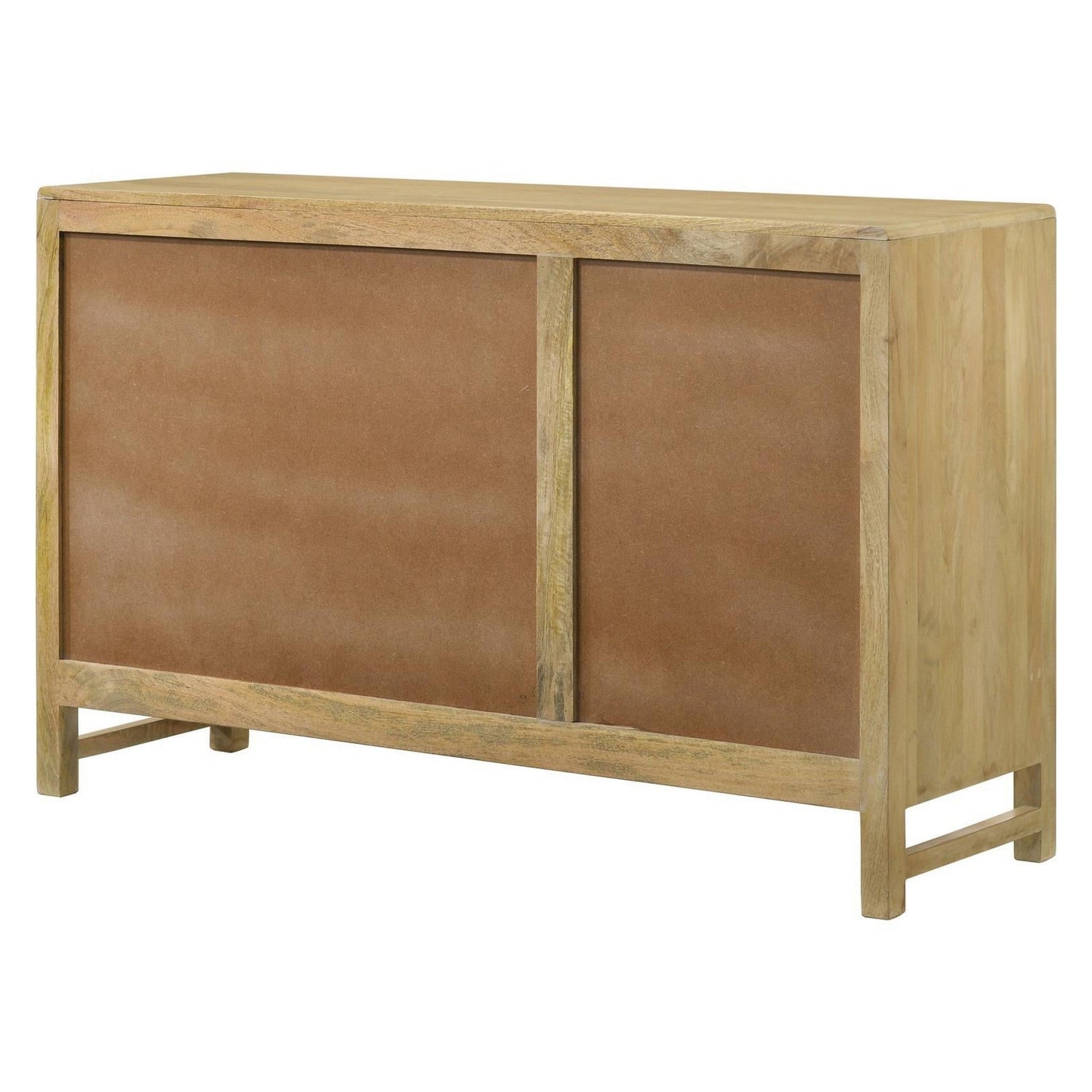 Amaryllis Rectangular 3-door Accent Cabinet Natural 953556