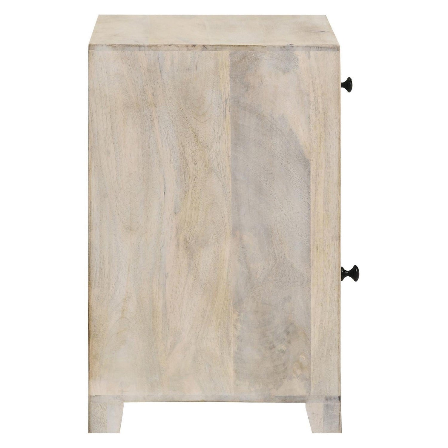 August 1-door Accent Cabinet White Washed 953569