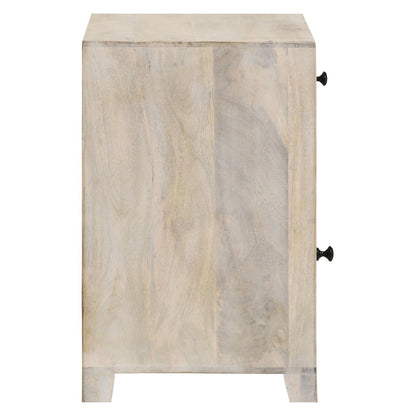 August 1-door Accent Cabinet White Washed 953569