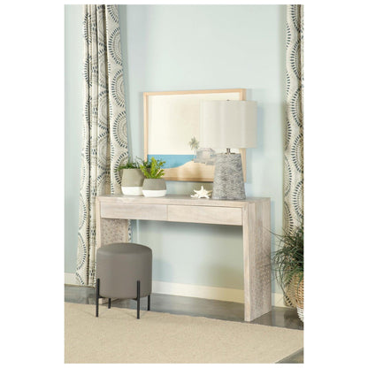 Rickman Rectangular 2-drawer Console Table White Washed 959543