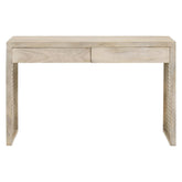 Rickman Rectangular 2-drawer Console Table White Washed 959543