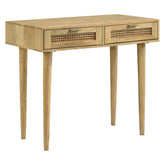 Zamora Rectangular 2-drawer Accent Writing Desk Natural 959575