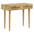 Zamora Rectangular 2-drawer Accent Writing Desk Natural 959575