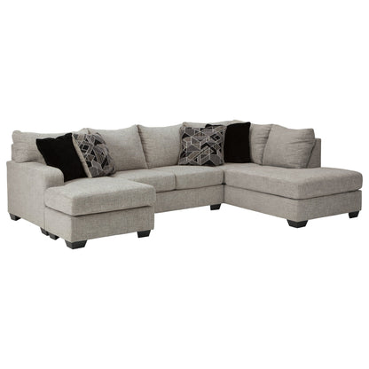 Megginson 2-Piece Sectional with Chaise Ash-96006S1