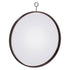 Gwyneth Round Wall Mirror Black Nickel 961495