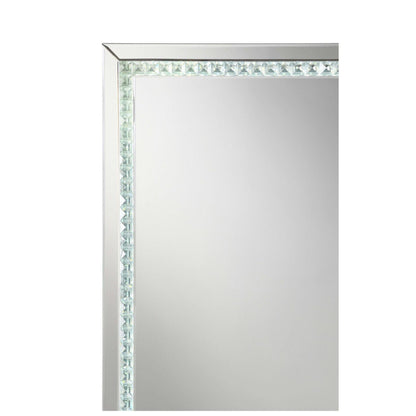 Noelle Square Wall Mirror with LED Lights 961506