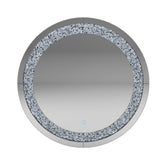 Landar Round Wall Mirror Silver 961525