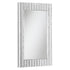 Aideen Rectangular Wall Mirror with Vertical Stripes of Faux Crystals 961614