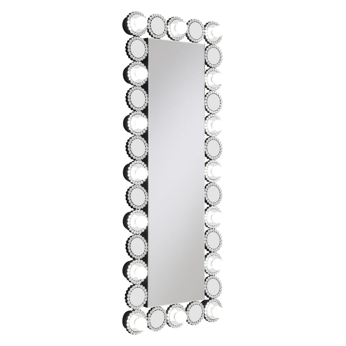 Aghes Rectangular Wall Mirror with LED Lighting Mirror 961623