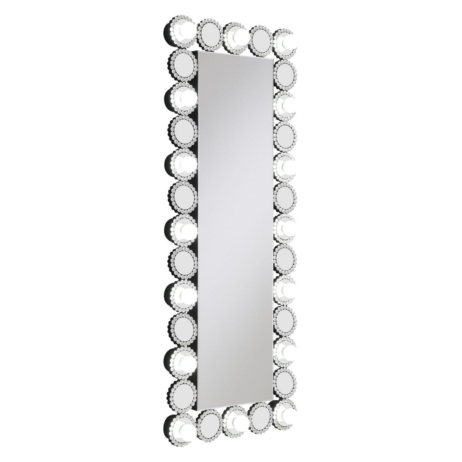 Aghes Rectangular Wall Mirror with LED Lighting Mirror 961623