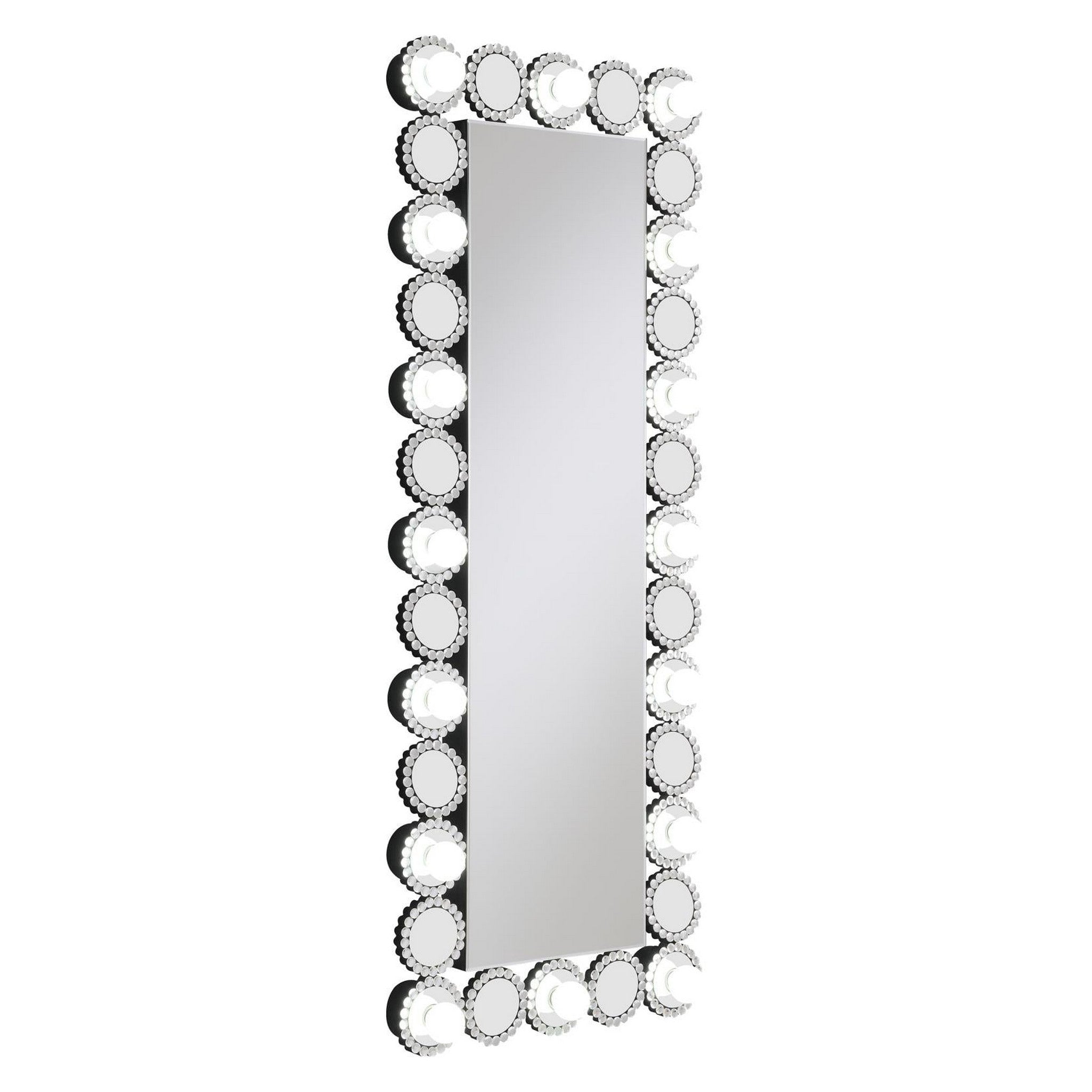 Aghes Rectangular Wall Mirror with LED Lighting Mirror 961623