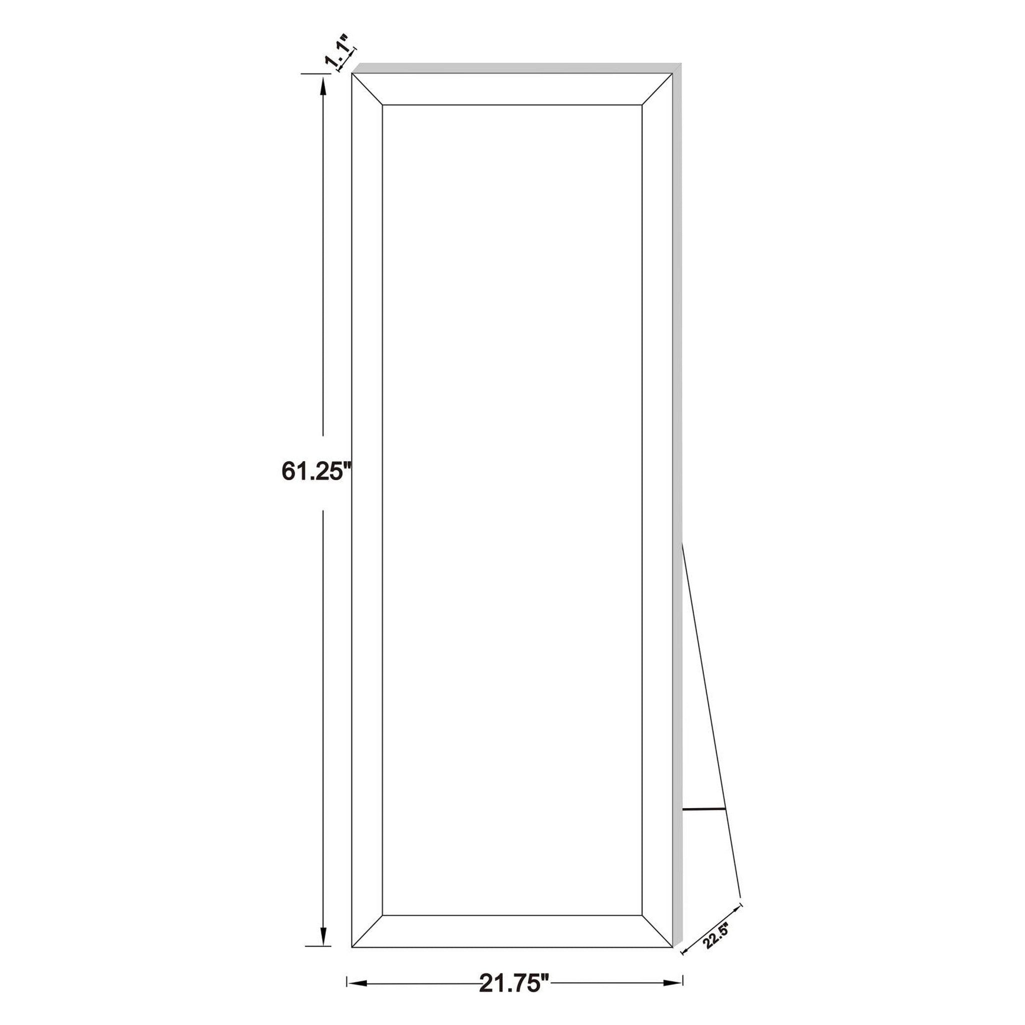 Soline Rectangle Cheval Mirror 961633