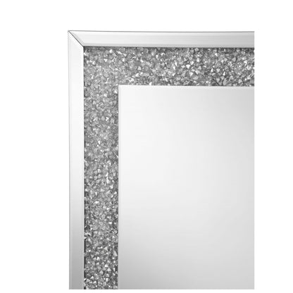 Valerie Crystal Inlay Rectangle Wall Mirror 961635