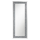 Sylvia Crystal Inlay Rectangle Floor Mirror 961636