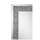 Sylvia Crystal Inlay Rectangle Floor Mirror 961636