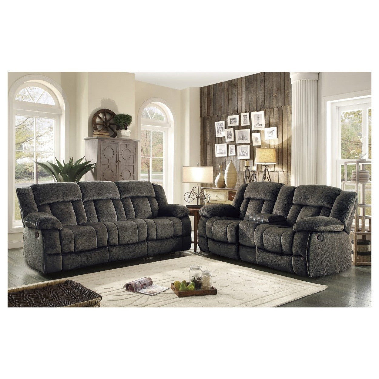 2PC SET: SOFA, LOVE 9636*2