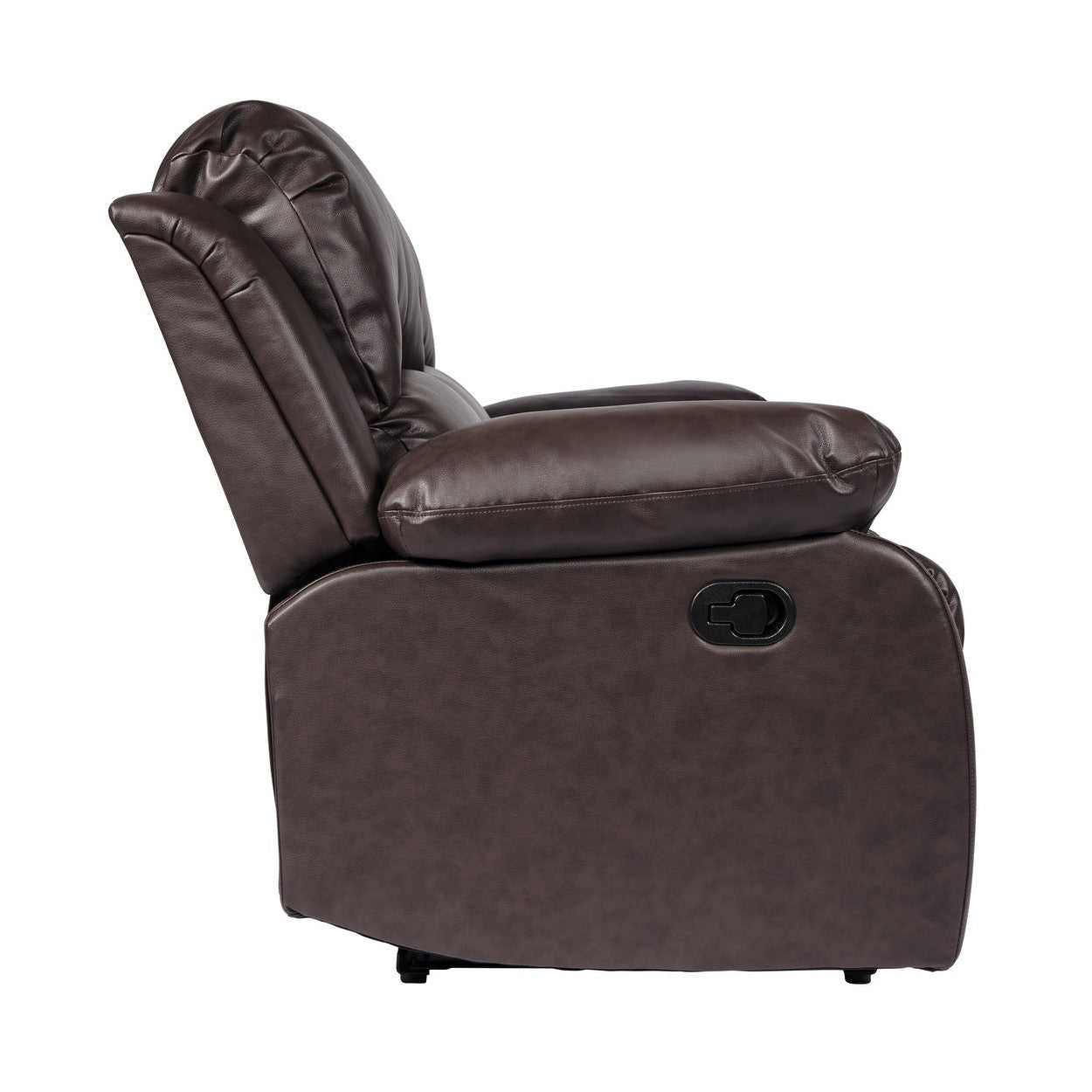 DOUBLE RECLINING LOVE SEAT, BROWN BONDED LEATHER MATCH 9700BRW-2