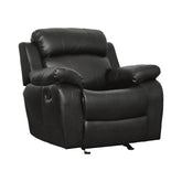 GLIDER RECLINING CHAIR 9724BLK-1