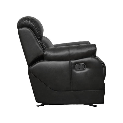 GLIDER RECLINING CHAIR 9724BLK-1