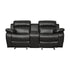 2PC SET: SOFA, LOVE 9724BLK*2