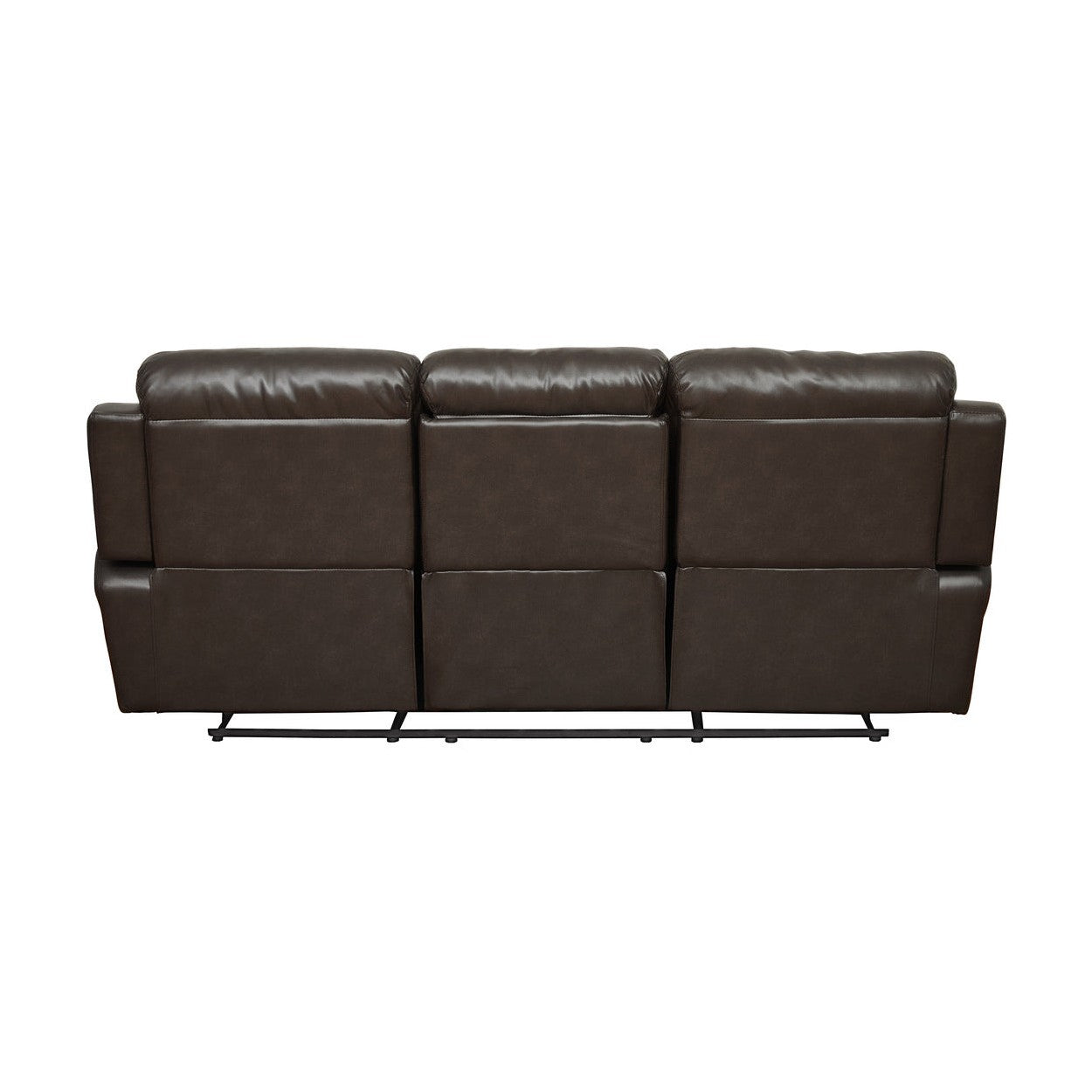 DOUBLE RECLINING SOFA W/ CNTR DROP-DOWN CUP-HLDR 9724BRW-3