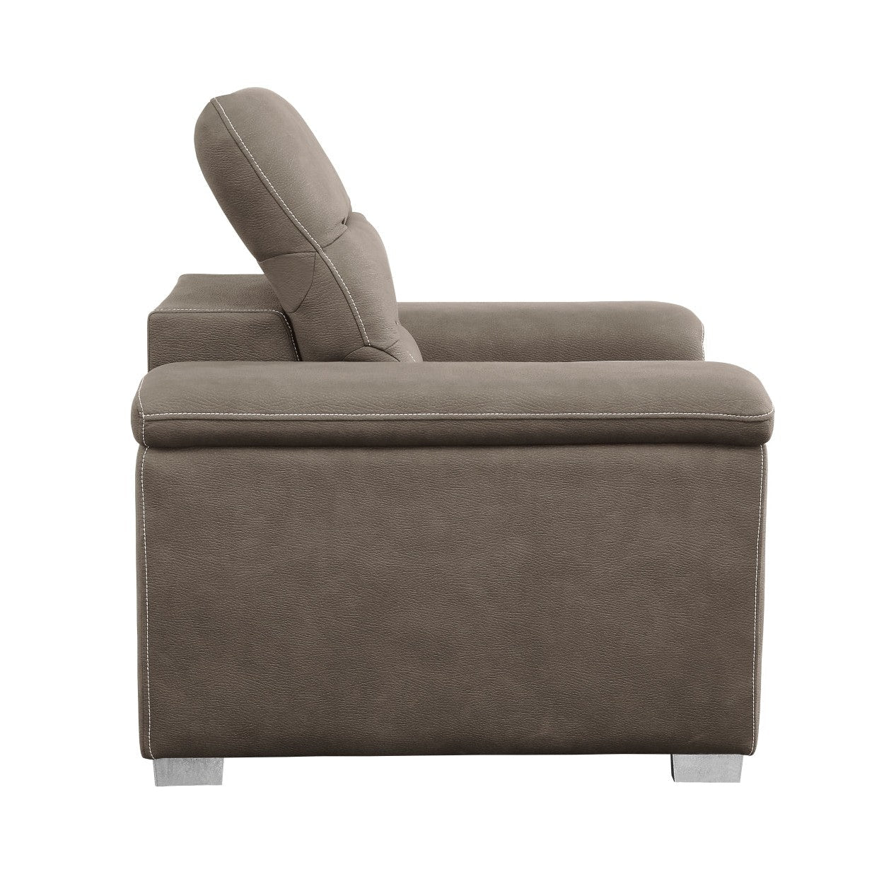 Chair with Pull-out Ottoman 9808STP-1