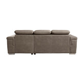 (2)2-Piece Sectional with Pull-out Bed and Hidden Storage 9808STP*SC