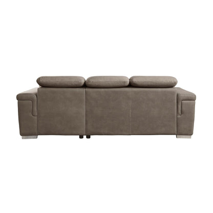 (2)2-Piece Sectional with Pull-out Bed and Hidden Storage 9808STP*SC