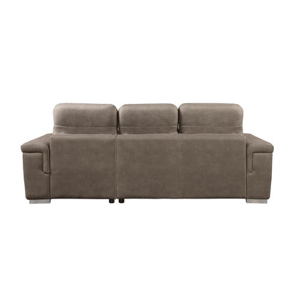 (2)2-Piece Sectional with Pull-out Bed and Hidden Storage 9808STP*SC