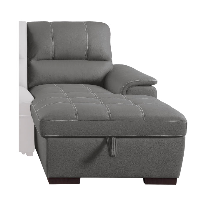 Homelegance (2/2)Chaise lateral derecho con almacenamiento oculto