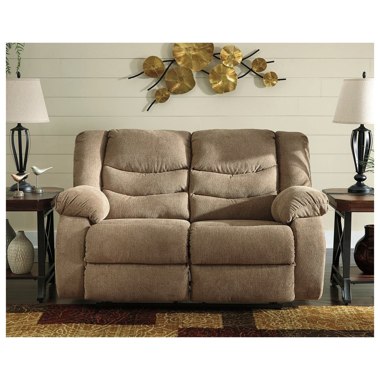 Tulen Reclining Sofa and Loveseat Ash-98604U1