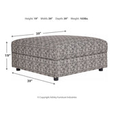 Kellway Ottoman With Storage Ash-9870711