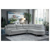 2PC SET: SECTIONAL 9879GY*SC