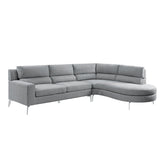 2PC SET: SECTIONAL 9879GY*SC