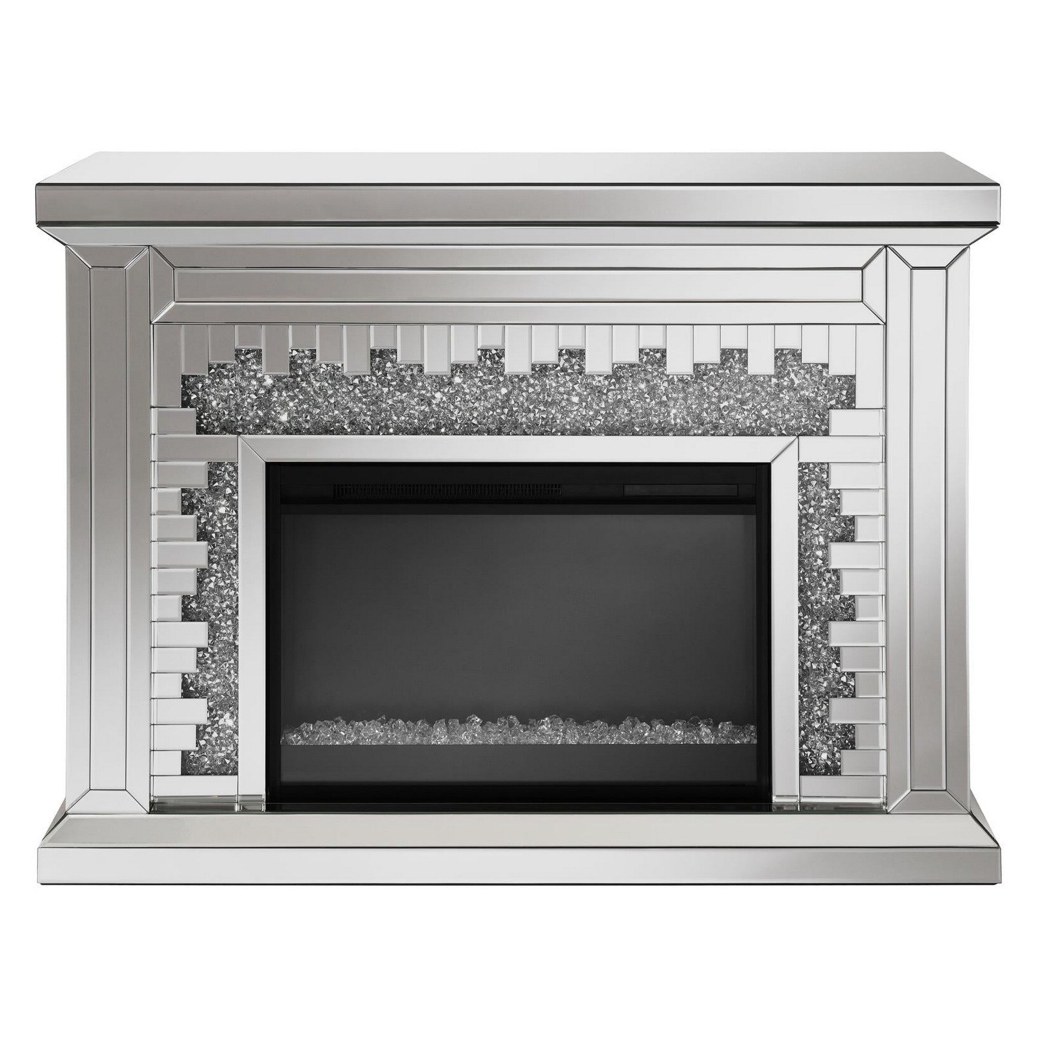 Gilmore Rectangular Freestanding Fireplace Mirror 991048