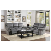 DOUBLE RECLINING LOVESEAT, WITHOUT CONSOLE 9913-2WC