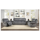 DOUBLE RECLINING LOVESEAT, WITHOUT CONSOLE 9913-2WC