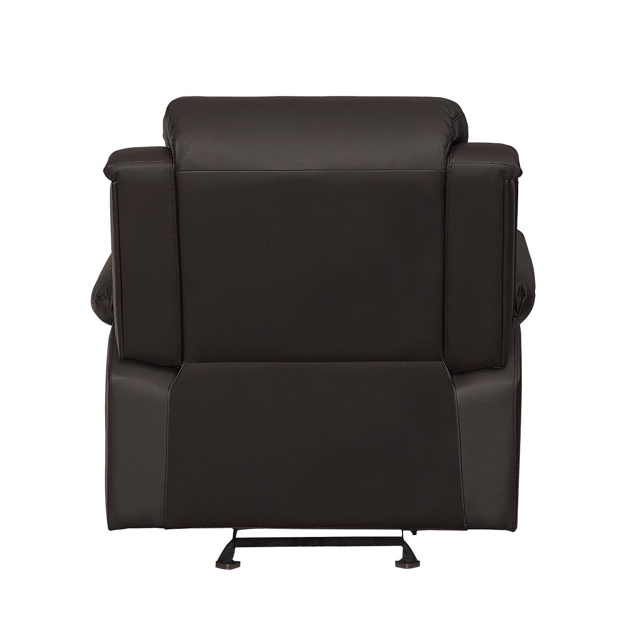 GLDR RCLNR CHAIR, DARK BROWN P/U 9928DBR-1