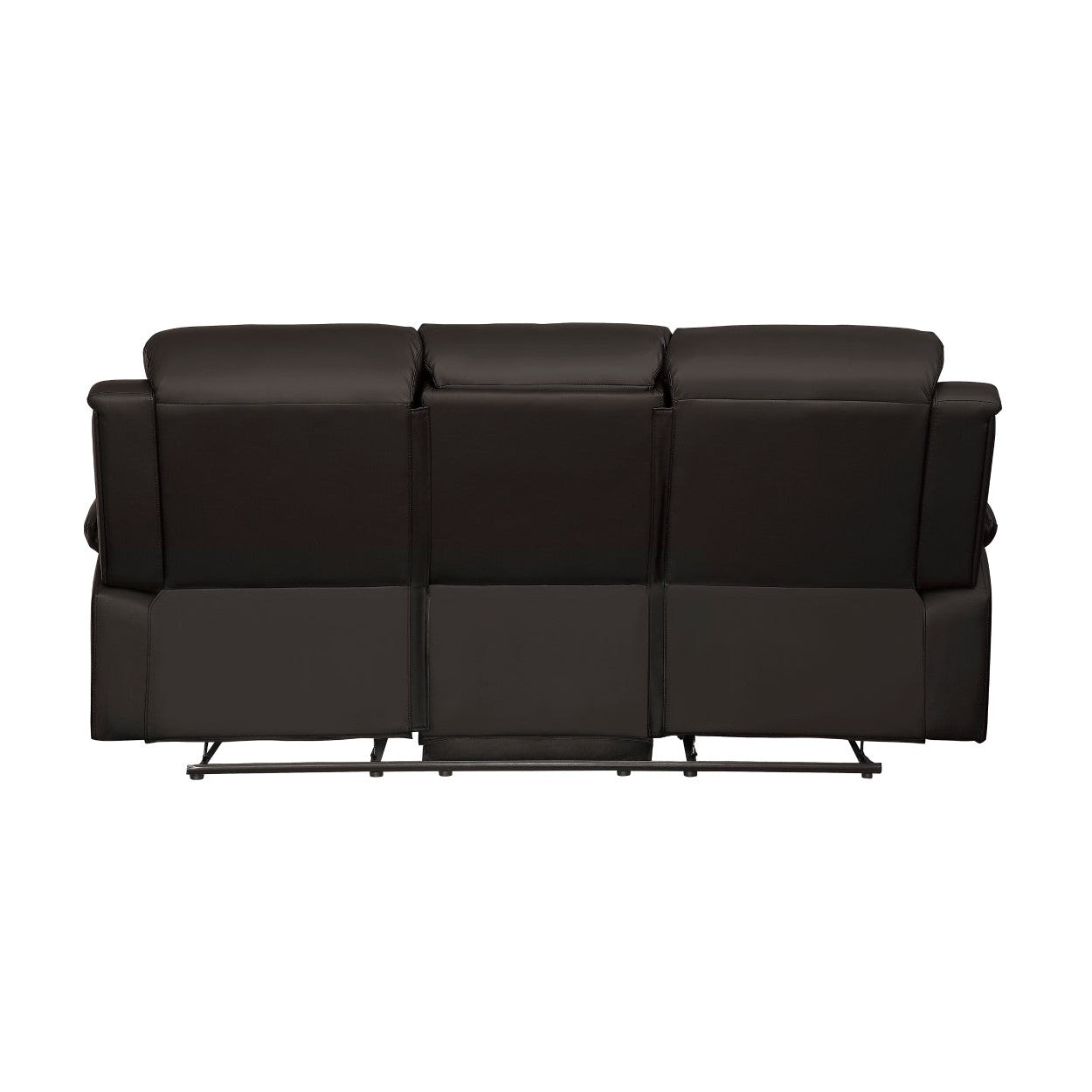 D. RCLNR SOFA W/ DROP DOWN CUP HOLDERS 9928DBR-3