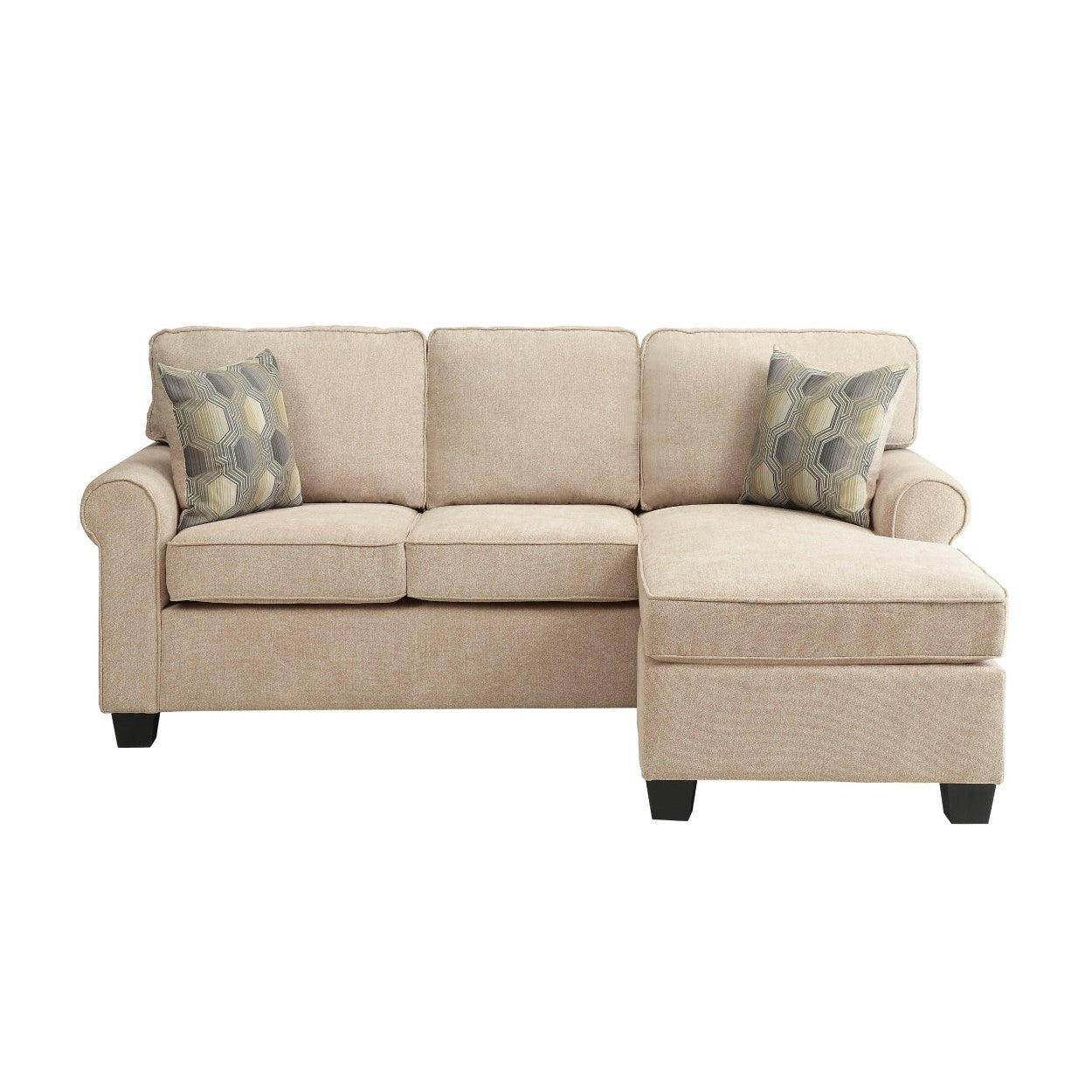 REVERSIBLE SOFA CHAISE, 2 PILLOWS, 100% POLY. , USE HM9967-3SC 9967-3SC