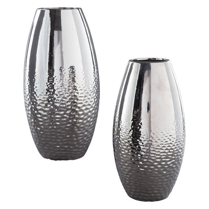 Dinesh Vase (Set of 2) Ash-A2000355