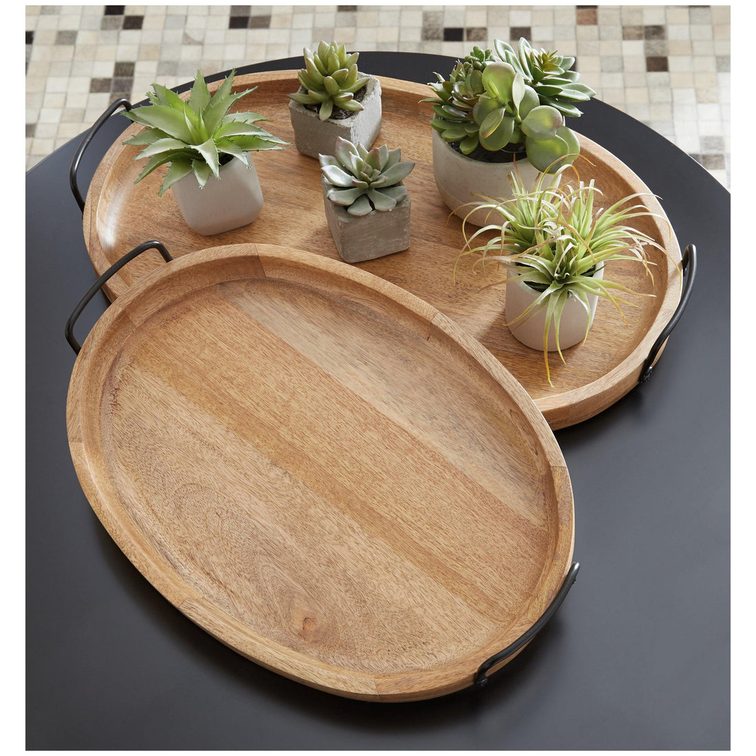 Jocelyne Tray (Set of 2) Ash-A2000455