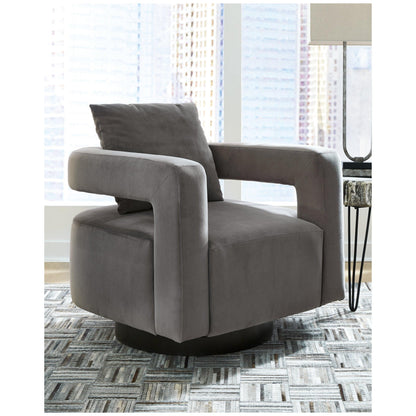 Alcoma Swivel Accent Chair Ash-A3000256