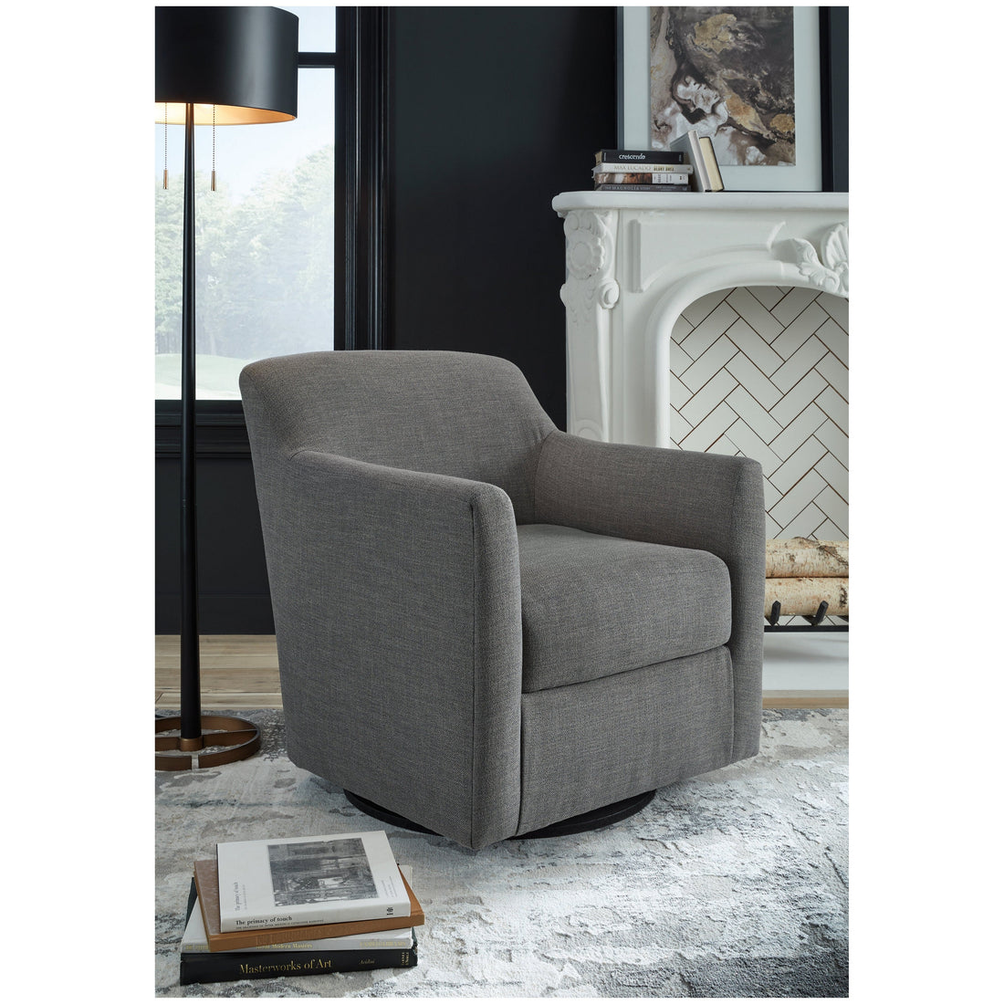 Bradney Swivel Accent Chair Ash-A3000326