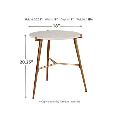 Chadton Accent Table Ash-A4000004