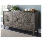 Fair Ridge Accent Cabinet Ash-A4000028