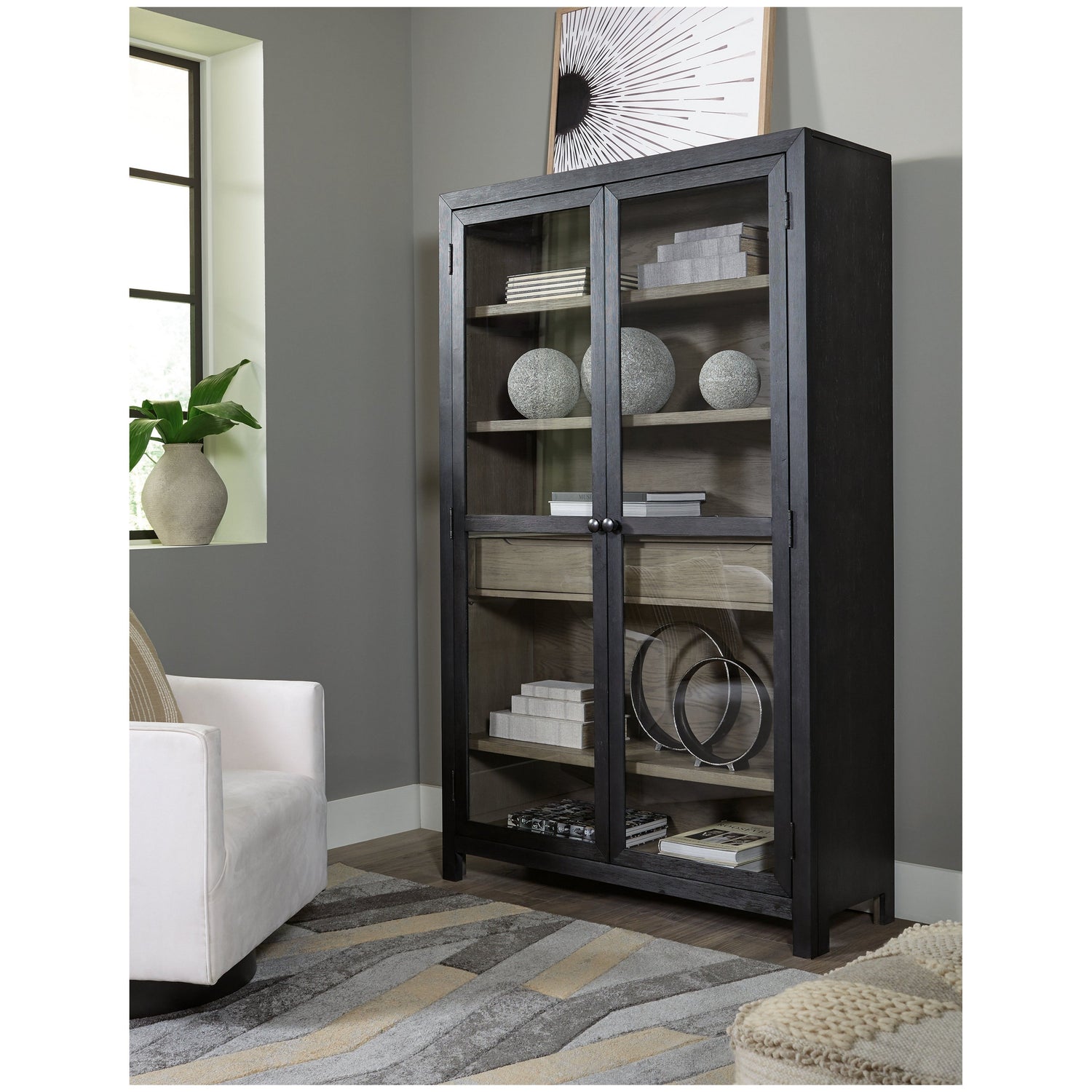 Lenston Accent Cabinet Ash-A4000507